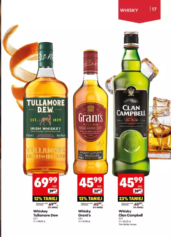 Delikatesy Centrum - gazetka promocyjna Gazetka alkoholowa od poniedziałku 26.05 do niedzieli 08.06 - strona 17