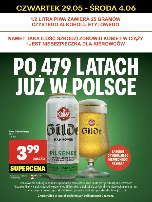 Delikatesy Centrum - gazetka promocyjna Gazetka  do środy 04.06 - strona 45