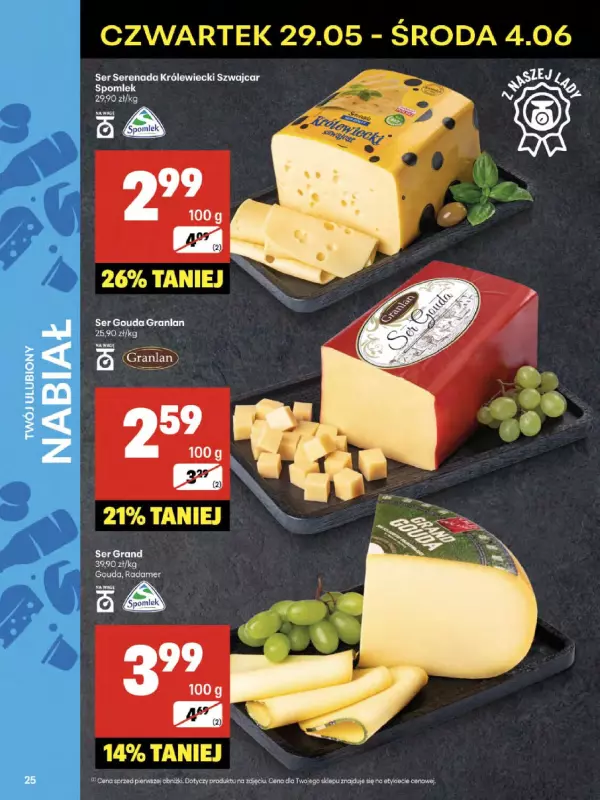 Delikatesy Centrum - gazetka promocyjna Gazetka  do środy 04.06 - strona 25