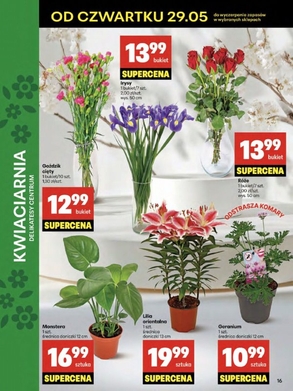 Delikatesy Centrum - gazetka promocyjna Gazetka  do środy 04.06 - strona 16