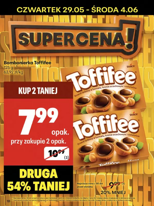 Delikatesy Centrum - gazetka promocyjna Gazetka  do środy 04.06 - strona 10