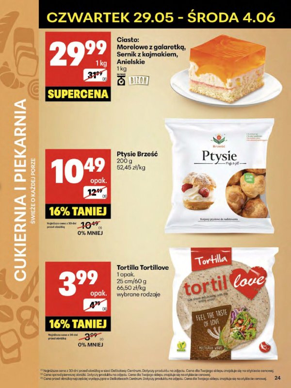 Delikatesy Centrum - gazetka promocyjna Gazetka  do środy 04.06 - strona 24