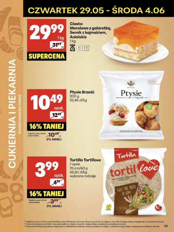 Delikatesy Centrum - gazetka promocyjna Gazetka  do środy 04.06 - strona 24