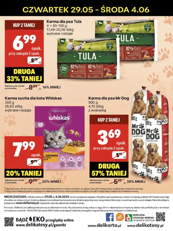 Delikatesy Centrum - gazetka promocyjna Gazetka  do środy 04.06 - strona 44