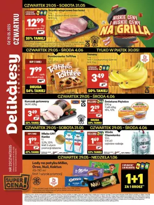 Delikatesy Centrum - gazetka promocyjna Gazetka  do środy 04.06