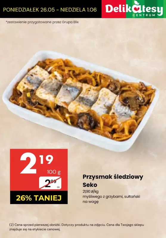 Delikatesy Centrum - gazetka promocyjna Danie gotowe - TANIEJ!   - strona 3