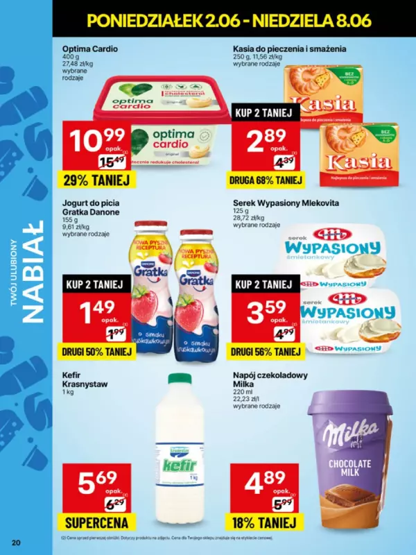 Delikatesy Centrum - gazetka promocyjna Gazetka  do niedzieli 08.06 - strona 20