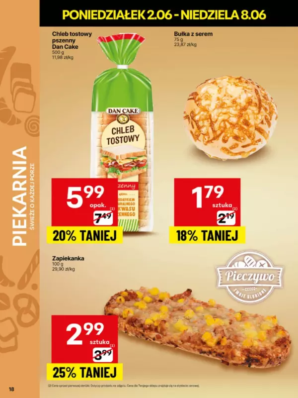 Delikatesy Centrum - gazetka promocyjna Gazetka  do niedzieli 08.06 - strona 18