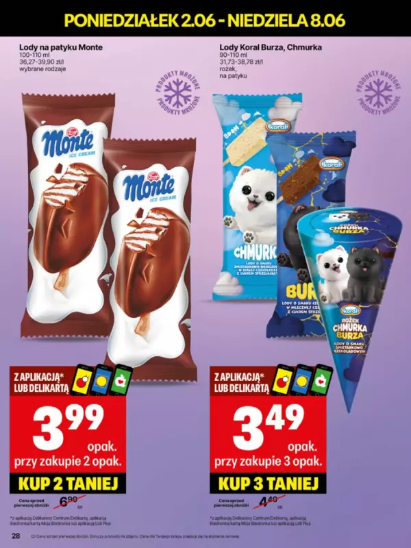 Delikatesy Centrum - gazetka promocyjna Gazetka  do niedzieli 08.06 - strona 28