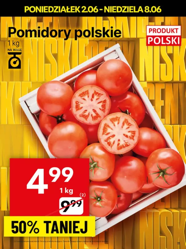 Delikatesy Centrum - gazetka promocyjna Gazetka  do niedzieli 08.06 - strona 11