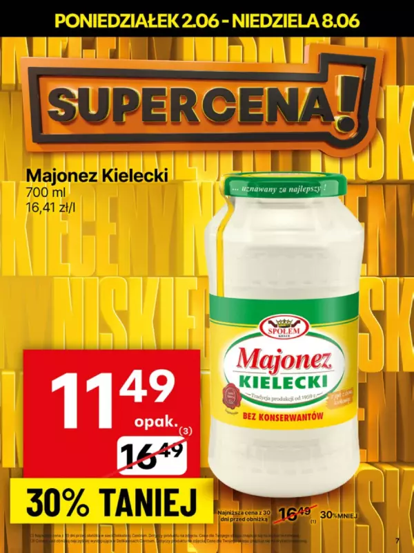 Delikatesy Centrum - gazetka promocyjna Gazetka  do niedzieli 08.06 - strona 7