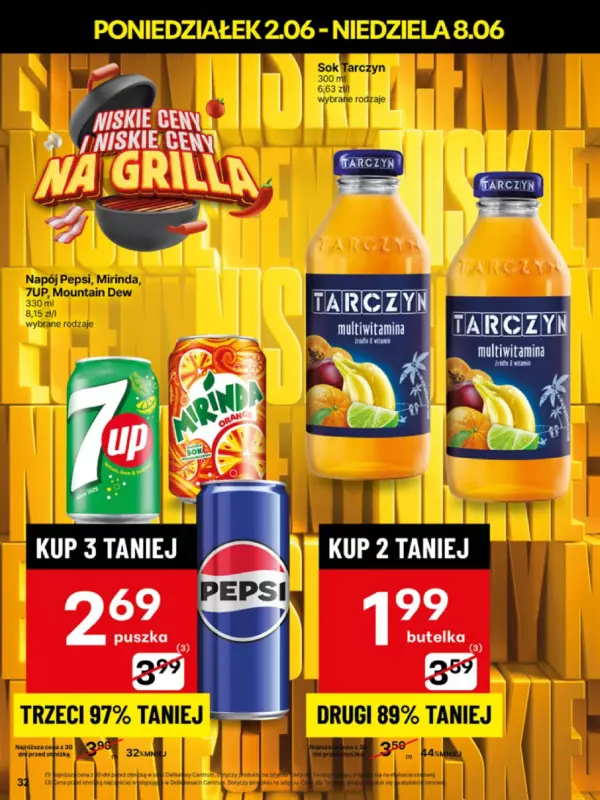 Delikatesy Centrum - gazetka promocyjna Gazetka  do niedzieli 08.06 - strona 32