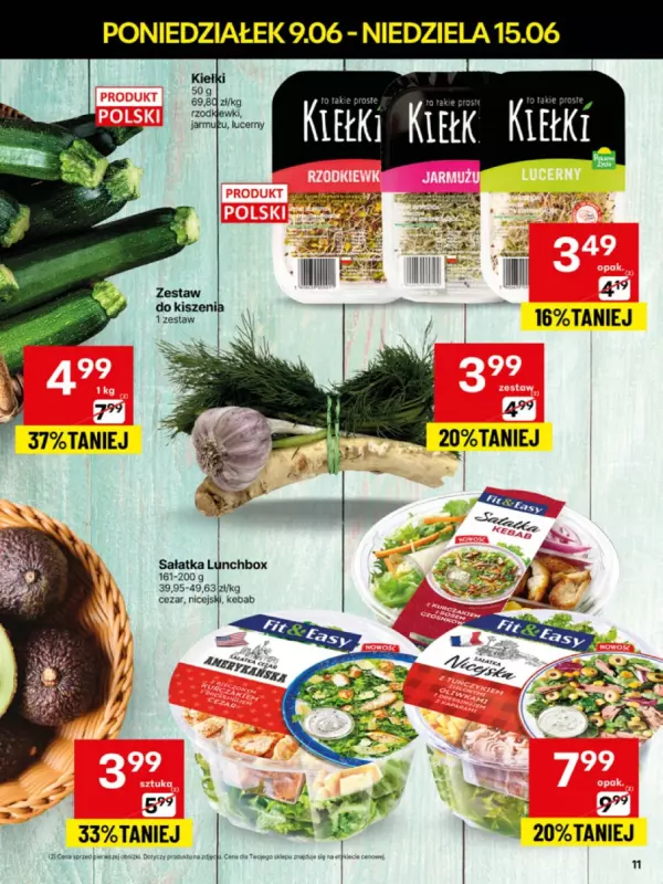 Delikatesy Centrum - gazetka promocyjna Gazetka  do niedzieli 15.06 - strona 11