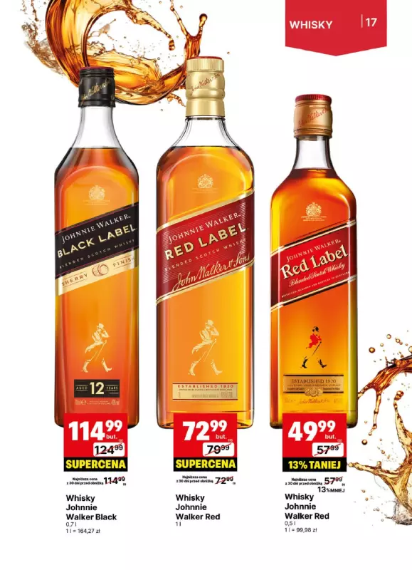 Delikatesy Centrum - gazetka promocyjna Gazetka alkoholowa  do niedzieli 22.06 - strona 17