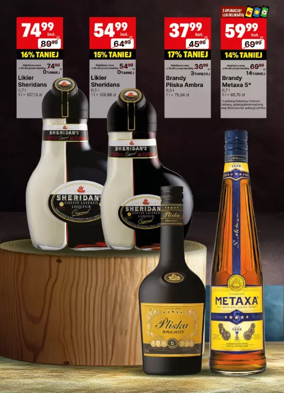 Delikatesy Centrum - gazetka promocyjna Gazetka alkoholowa od poniedziałku 09.06 do niedzieli 22.06 - strona 20