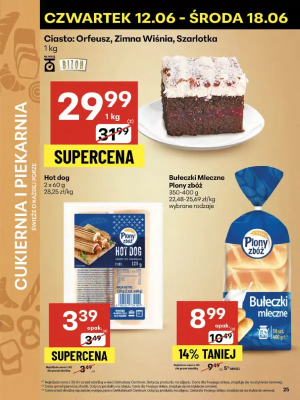 Delikatesy Centrum - gazetka promocyjna Gazetka od czwartku 12.06 do środy 18.06 - strona 25