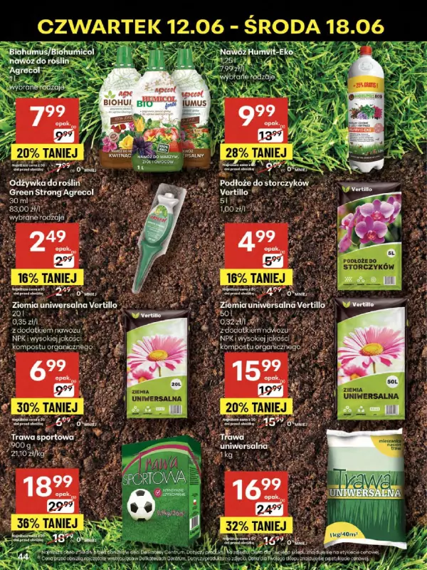Delikatesy Centrum - gazetka promocyjna Gazetka od czwartku 12.06 do środy 18.06 - strona 44