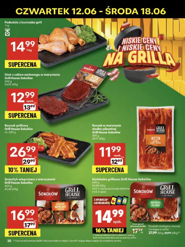 Delikatesy Centrum - gazetka promocyjna Gazetka od czwartku 12.06 do środy 18.06 - strona 20