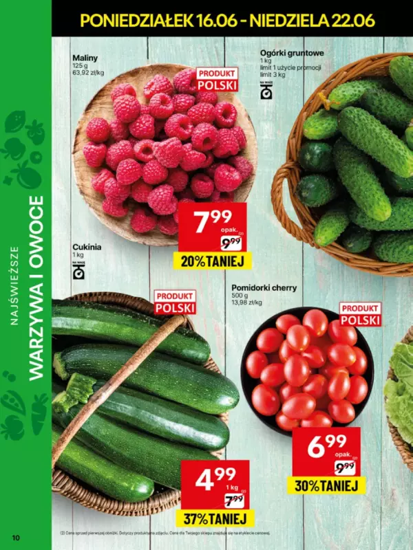 Delikatesy Centrum - gazetka promocyjna Gazetka od poniedziałku 16.06 do niedzieli 22.06 - strona 10