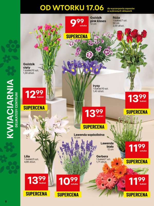 Delikatesy Centrum - gazetka promocyjna Gazetka od poniedziałku 16.06 do niedzieli 22.06 - strona 8