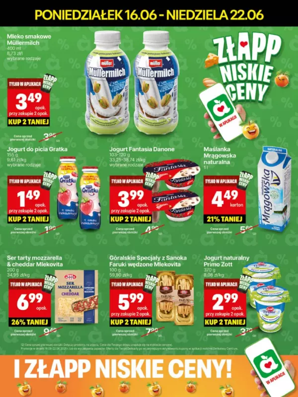 Delikatesy Centrum - gazetka promocyjna Gazetka od poniedziałku 16.06 do niedzieli 22.06 - strona 39