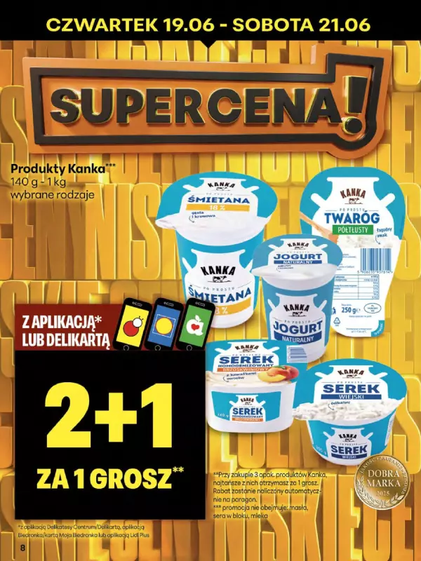 Delikatesy Centrum - gazetka promocyjna Gazetka od czwartku 19.06 do środy 25.06 - strona 8