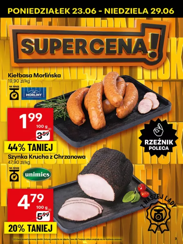 Delikatesy Centrum - gazetka promocyjna Gazetka   - strona 3