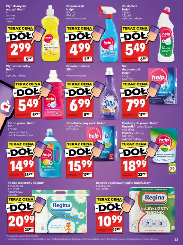 Delikatesy Centrum - gazetka promocyjna Gazetka  do niedzieli 29.06 - strona 33