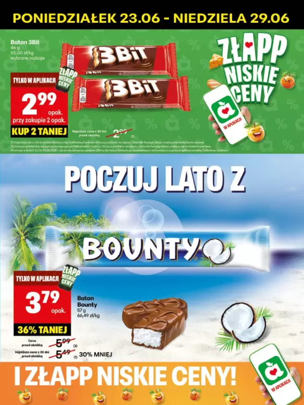 Delikatesy Centrum - gazetka promocyjna Gazetka  do niedzieli 29.06 - strona 45