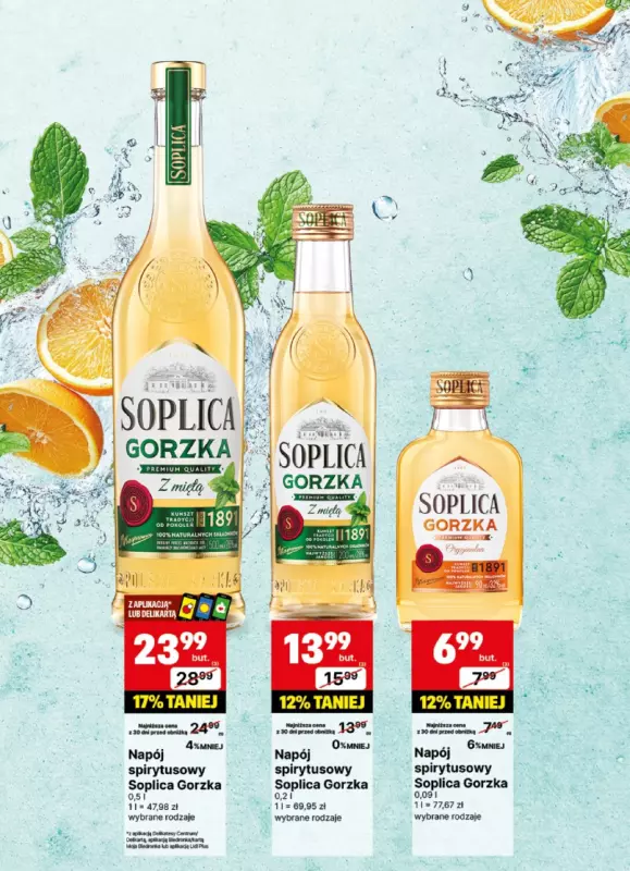 Delikatesy Centrum - gazetka promocyjna Gazetka alkoholowa od poniedziałku 23.06 do niedzieli 06.07 - strona 7