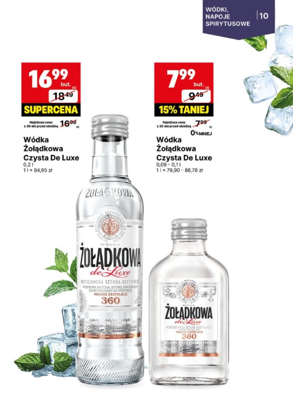Delikatesy Centrum - gazetka promocyjna Gazetka alkoholowa od poniedziałku 23.06 do niedzieli 06.07 - strona 10