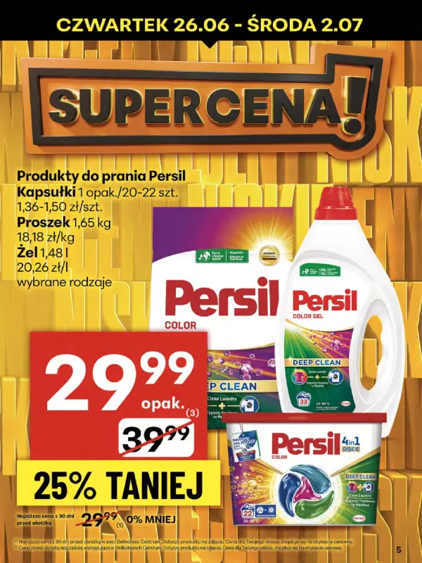 Delikatesy Centrum - gazetka promocyjna Gazetka od czwartku 26.06 do środy 02.07 - strona 5