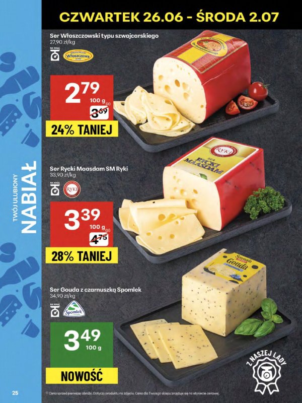 Delikatesy Centrum - gazetka promocyjna Gazetka od czwartku 26.06 do środy 02.07 - strona 25