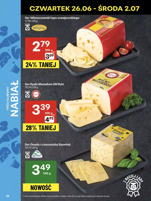 Delikatesy Centrum - gazetka promocyjna Gazetka od czwartku 26.06 do środy 02.07 - strona 25