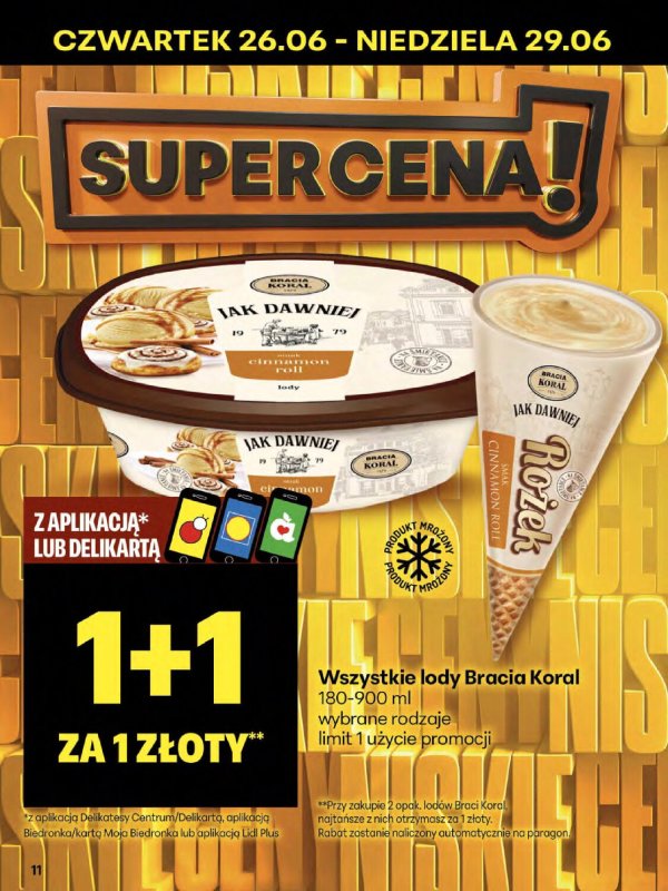 Delikatesy Centrum - gazetka promocyjna Gazetka od czwartku 26.06 do środy 02.07 - strona 11