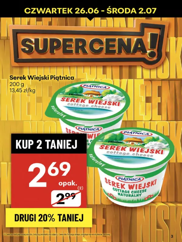 Delikatesy Centrum - gazetka promocyjna Gazetka   - strona 3