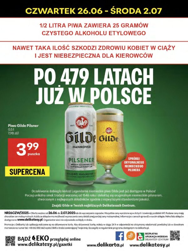 Delikatesy Centrum - gazetka promocyjna Gazetka od czwartku 26.06 do środy 02.07 - strona 45