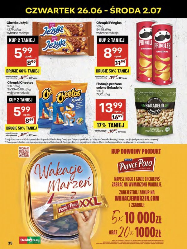 Delikatesy Centrum - gazetka promocyjna Gazetka od czwartku 26.06 do środy 02.07 - strona 35