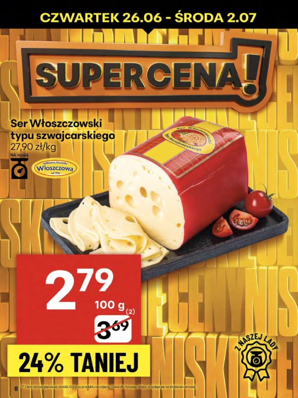 Delikatesy Centrum - gazetka promocyjna Gazetka od czwartku 26.06 do środy 02.07 - strona 8