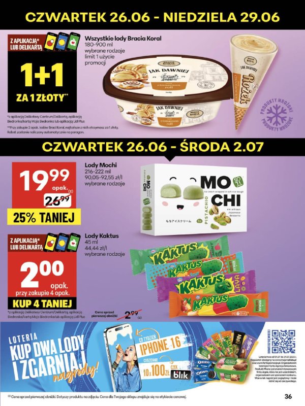 Delikatesy Centrum - gazetka promocyjna Gazetka od czwartku 26.06 do środy 02.07 - strona 36