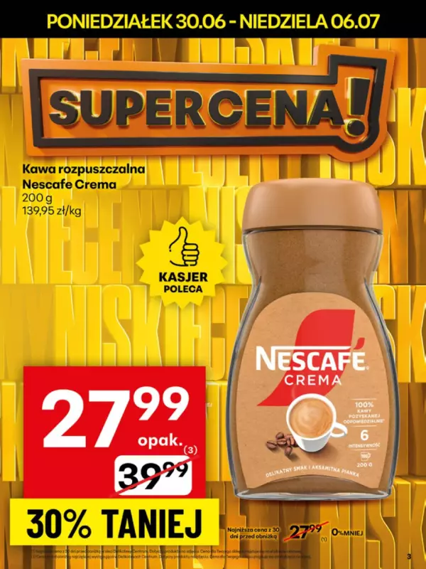 Delikatesy Centrum - gazetka promocyjna Gazetka  do niedzieli 06.07 - strona 3