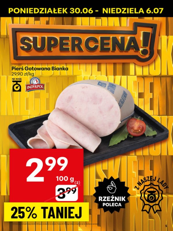Delikatesy Centrum - gazetka promocyjna Gazetka  do niedzieli 06.07 - strona 5