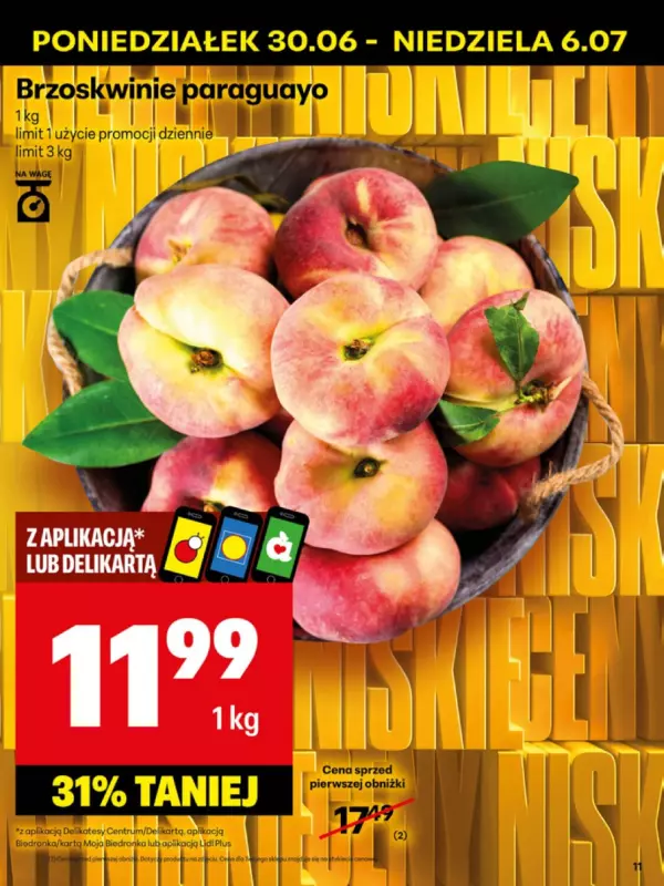Delikatesy Centrum - gazetka promocyjna Gazetka  do niedzieli 06.07 - strona 11