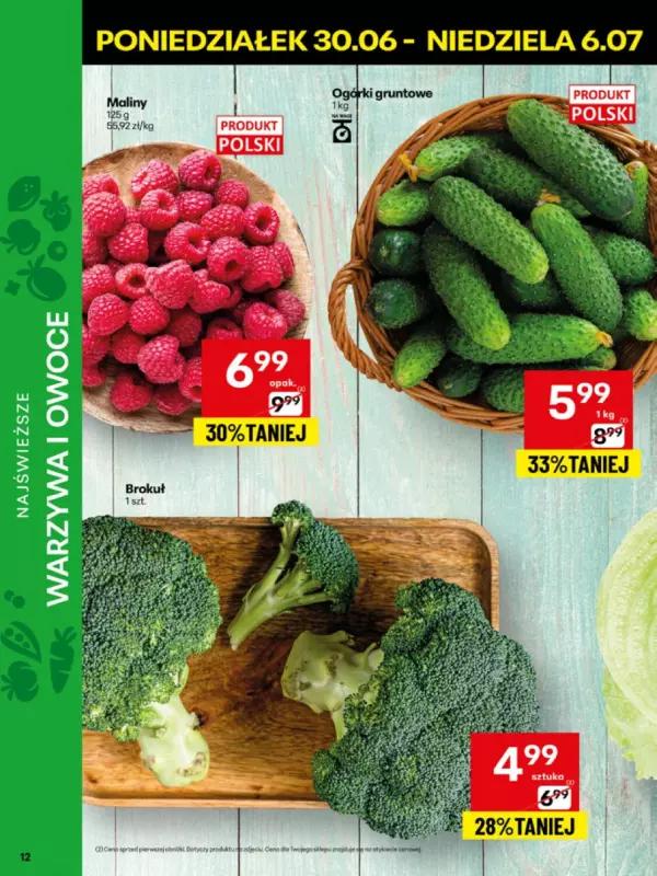 Delikatesy Centrum - gazetka promocyjna Gazetka  do niedzieli 06.07 - strona 12