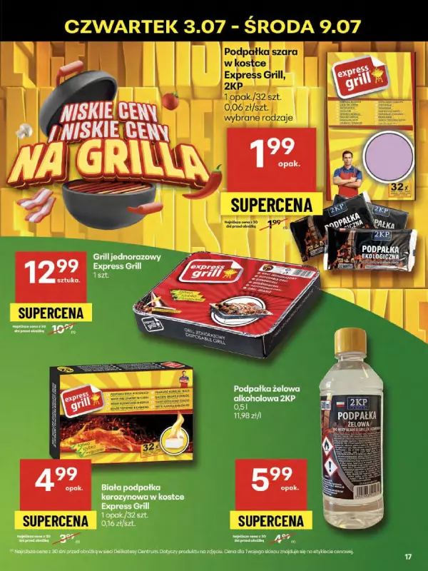 Delikatesy Centrum - gazetka promocyjna Gazetka  do środy 09.07 - strona 17