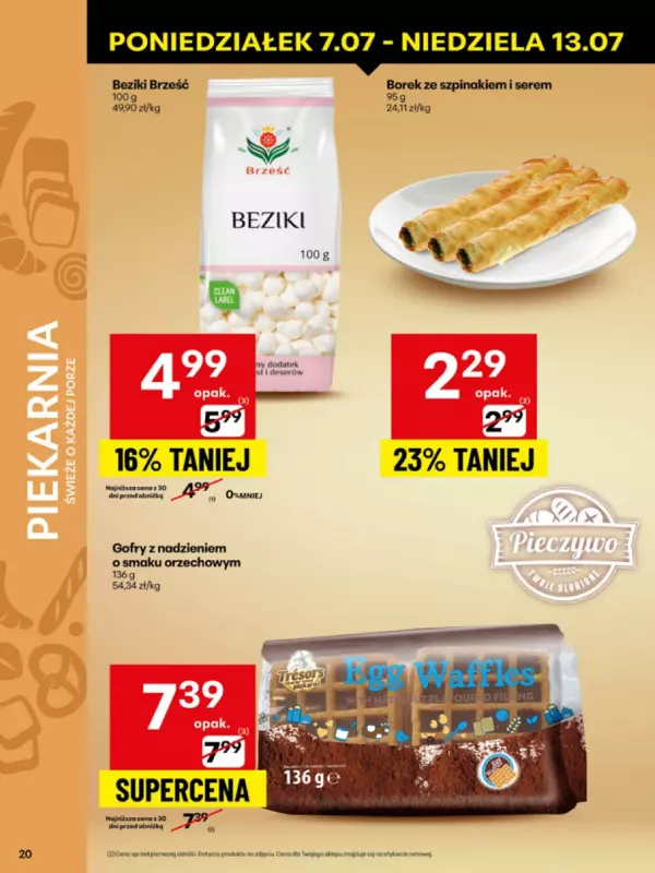 Delikatesy Centrum - gazetka promocyjna Gazetka  do niedzieli 13.07 - strona 20