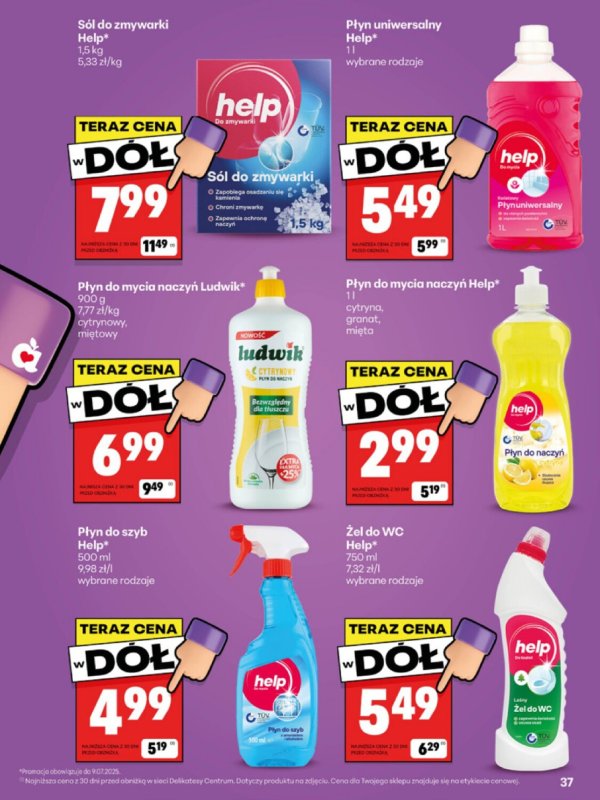 Delikatesy Centrum - gazetka promocyjna Gazetka  do niedzieli 13.07 - strona 37