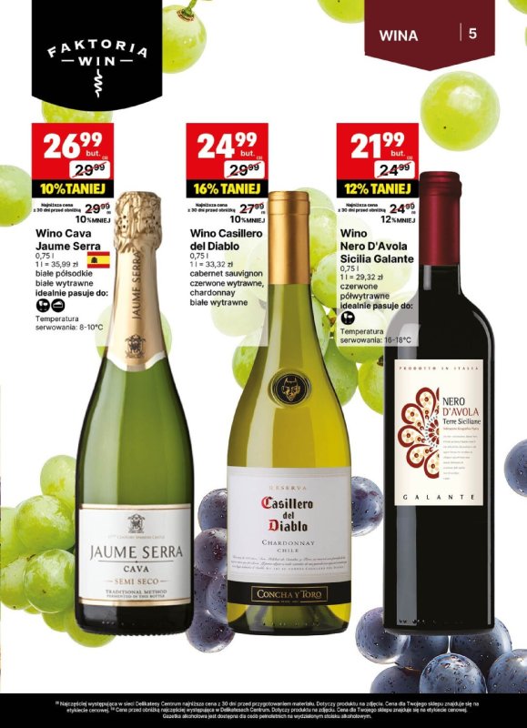 Delikatesy Centrum - gazetka promocyjna Gazetka alkoholowa  do niedzieli 20.07 - strona 5