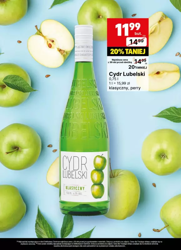 Delikatesy Centrum - gazetka promocyjna Gazetka alkoholowa  do niedzieli 20.07 - strona 8