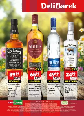 Delikatesy Centrum - gazetka promocyjna Gazetka alkoholowa  do niedzieli 20.07